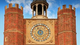 Astrological clock at Hampton Court