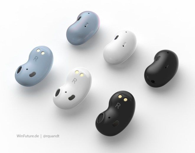 Galaxy Buds X bean-like design