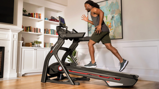 Man exercising on the Bowflex Treadmill 10