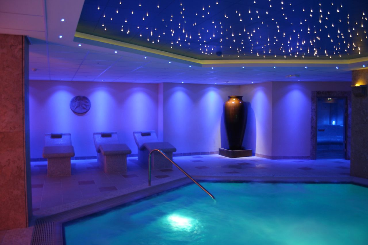 The pool at the Cliff Hotel and Spa