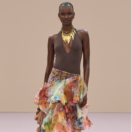 model walks zimmermann ss26 runway