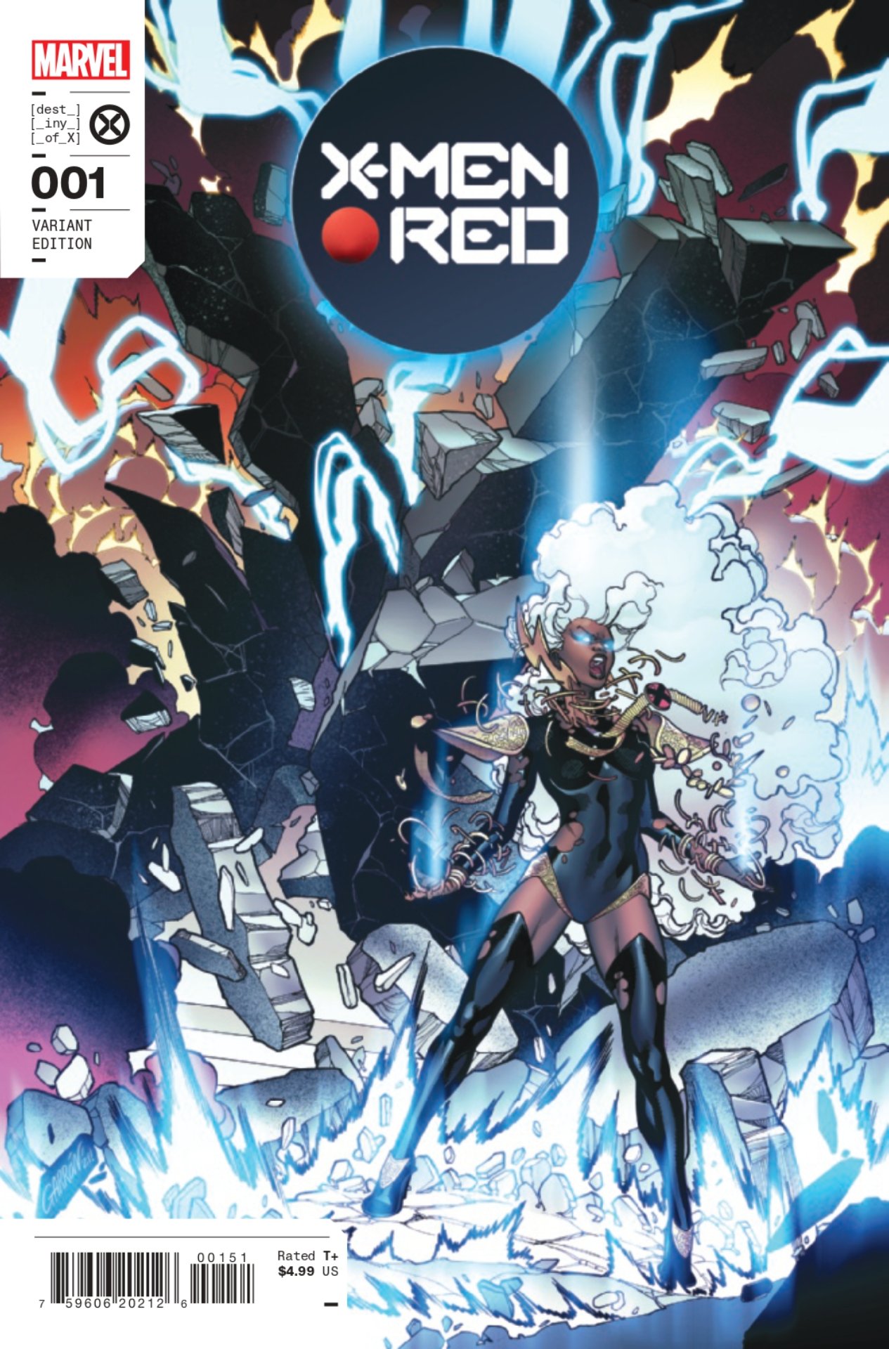 Portadas variantes de X-Men Red #1