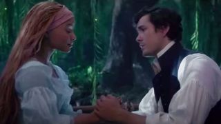 Halle Bailey and Jonah Hauer-King in The Little Mermaid