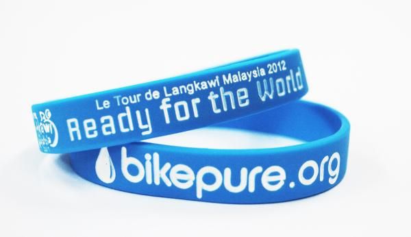 The wrist band created for the 2012 Le Tour de Langkawi
