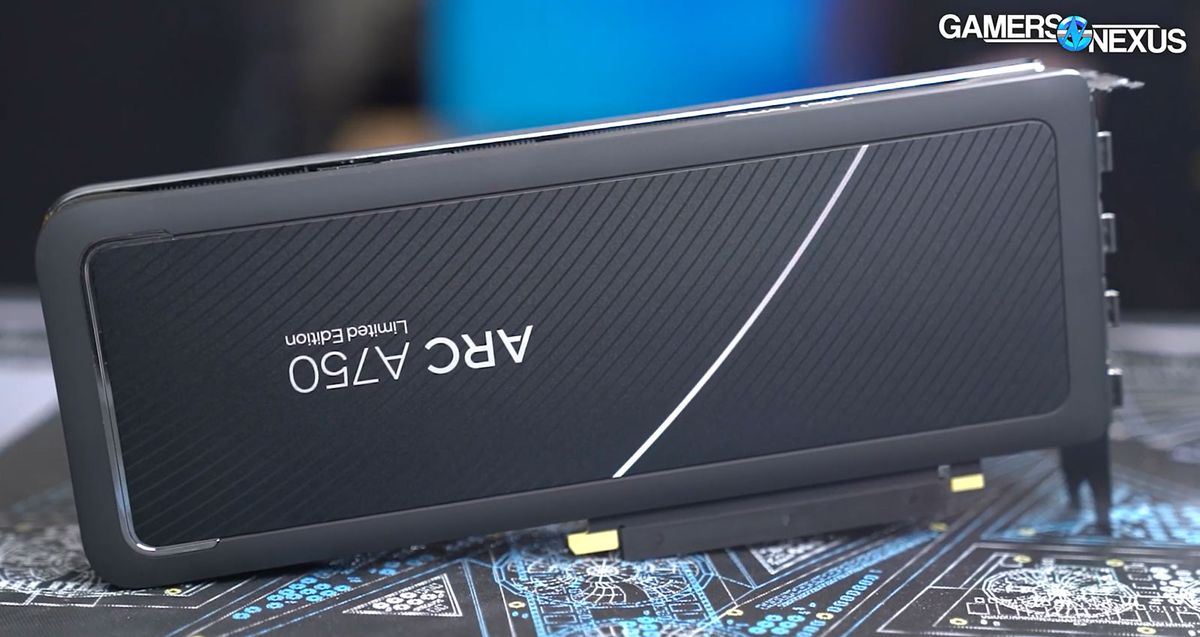 Intel Arc A750 Desktop Graphics Card Teased | Tom's Hardware