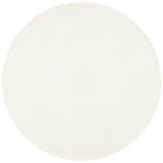 white round rug