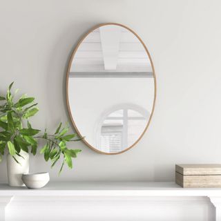 Joss & Main oval mirror for home