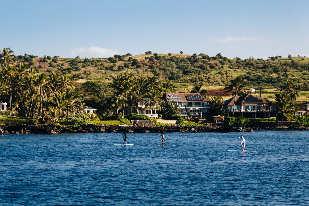 Once you've flown over and driven through the island, sailing around it will give you yet another perspective