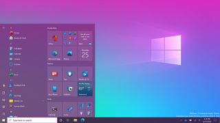 Windows 10 Start menu redesign