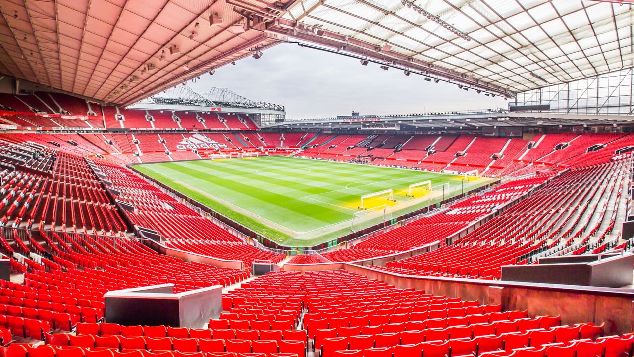 Old Trafford, home of Manchester United