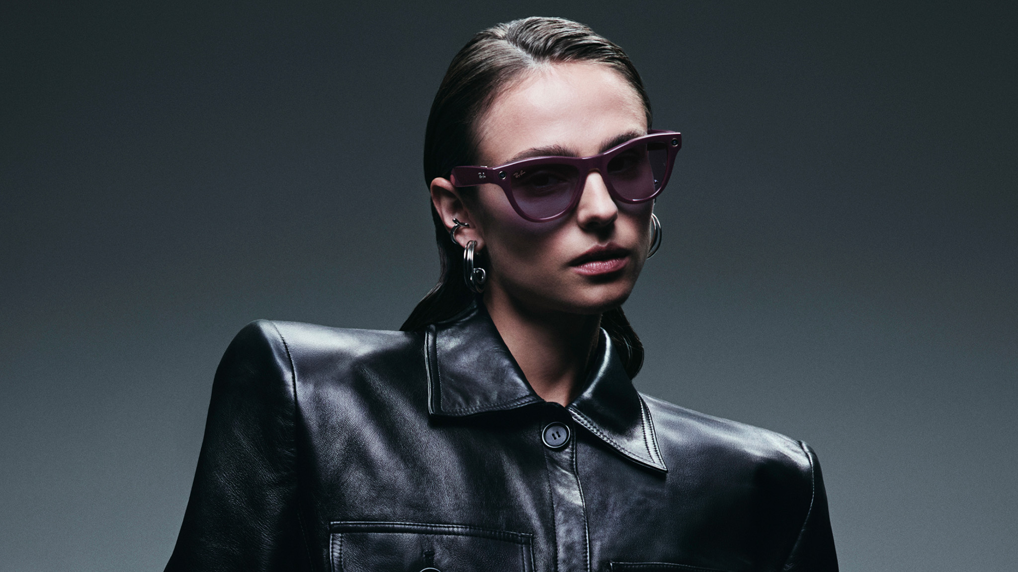 An official lifestyle photo of a person wearing Ray-Ban Meta (Gen 2) smart glasses