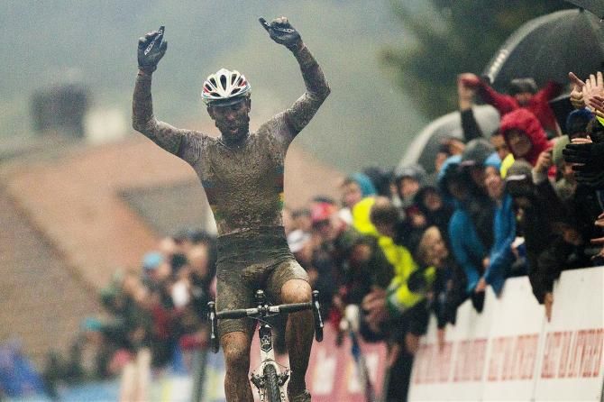 Sven Nys (Crelan-KDL) wins the bpost Bank Trofee opener in Ronse