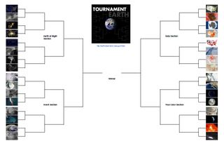 NASA Earth Observatory March Madness Bracket