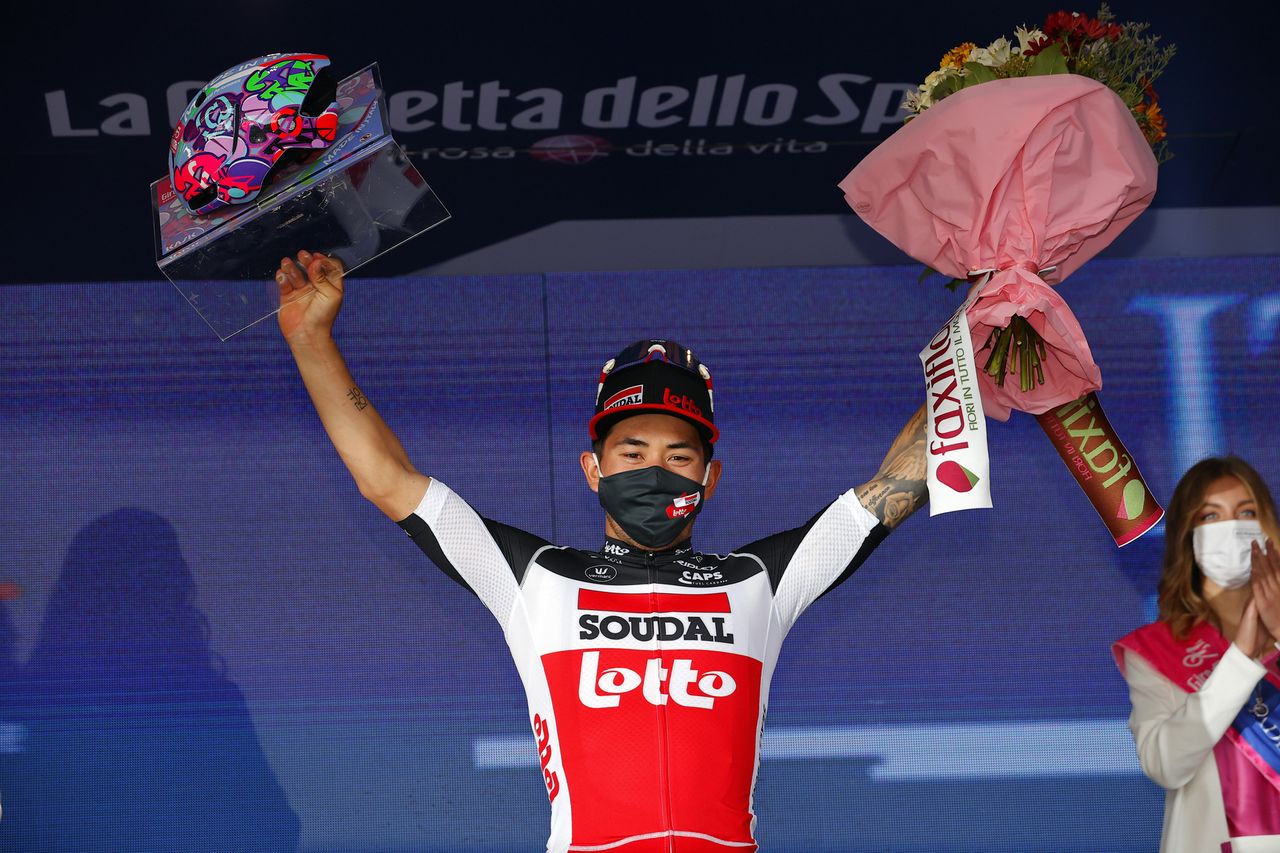 Giro d'Italia 2021 - 104th Edition - 5th stage Modena - Cattolica 177 km - 12/05/2021 - Caleb Ewan (AUS - Lotto Soudal) - photo Luca Bettini/BettiniPhoto&Acirc;&copy;2021