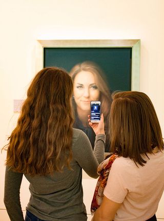 Fire up an image on Smartify and you are seriously looking at that image. This one's Paul Emsley’s portrait of HRH The Duchess of Cambridge (2012) at the National Portrait Gallery, London, 2017. © Smartify