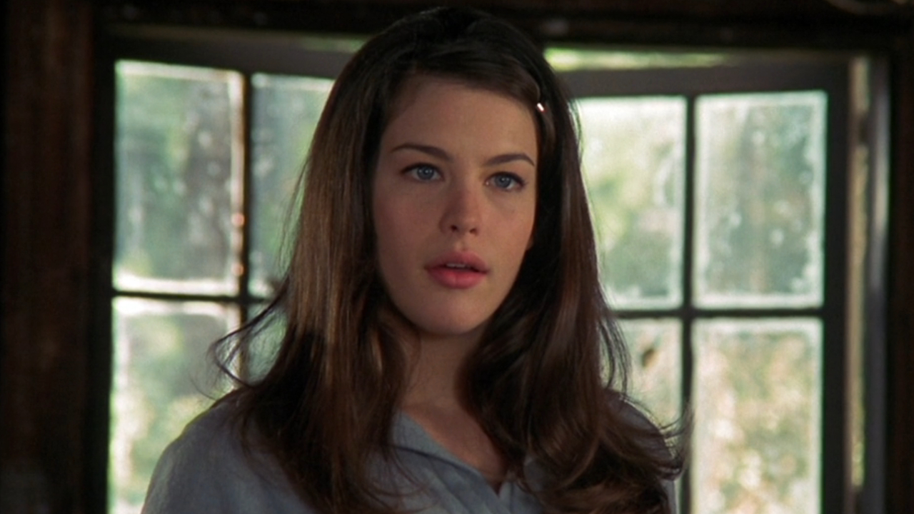 Liv Tyler has a eureka moment in the garage in That Thing You Do!