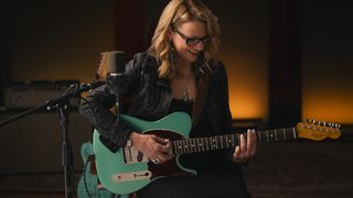 Susan Tedeschi plays her new signature Fender Telecaster