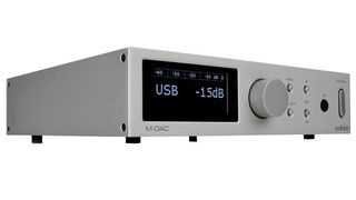 Audiolab M-DAC on a white background