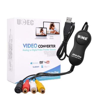 Product shot of UCEC VHS to Digital Converter