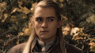 Legolas in Fellowship of the Ring&#039;s big meeting scene