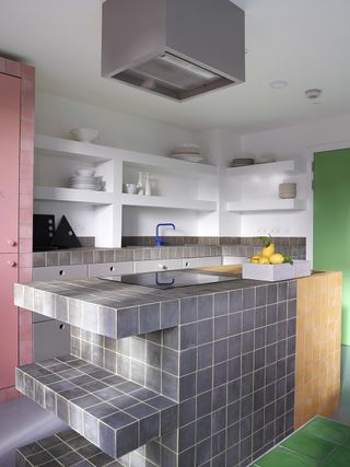 York Way tiled kitchen by Studio Rhonda