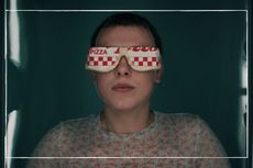 actress Millie Bobbi Brown in a still from Stranger Things 