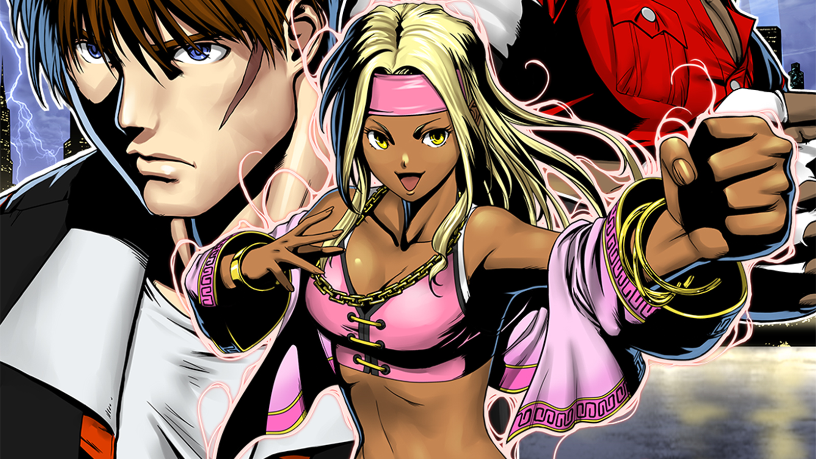 Anime art for a video game