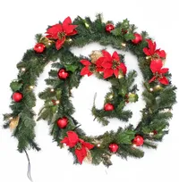 WeRChristmas Pre-Lit Decorated Garland:&nbsp;£34.99, Amazon
