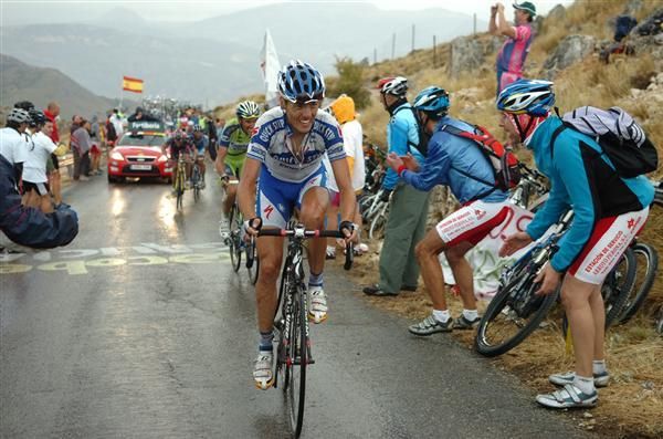 Kevin De Greef (Quick Step) was one of the last of the early breakaway to be caught