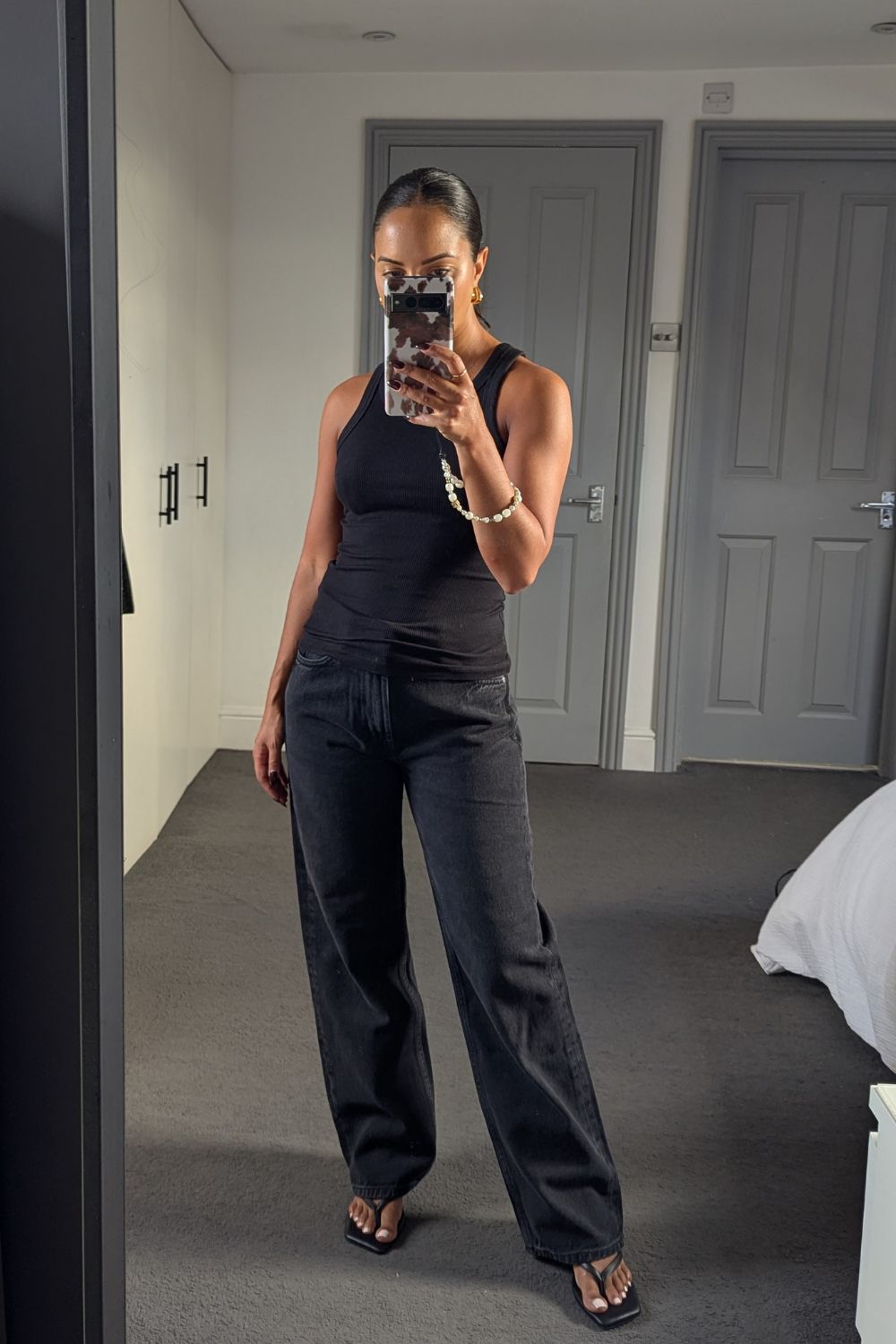 Jazzria Harris Best Petite Wide Leg Jeans