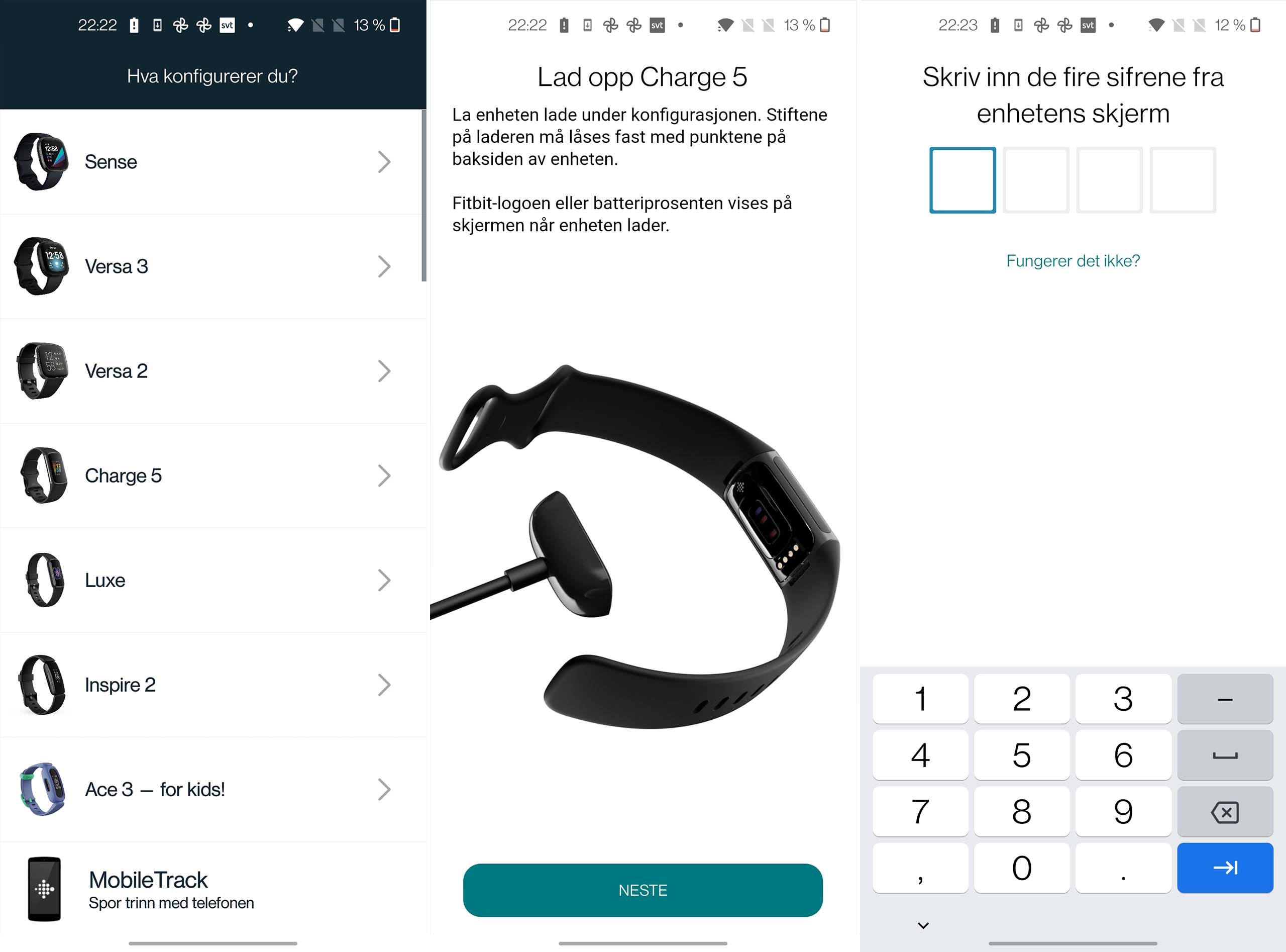 Fitbit setup