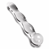 5" Glass Rippled Dildo | Buy at Ann Summers