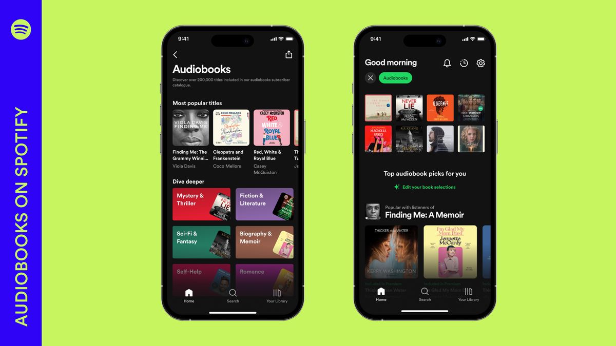 Spotify takes the fight to Audible with 200,000 'free' audiobooks, but ...