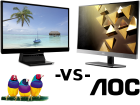 AOC I2757Fh And ViewSonic VX2770Smh: Two 27