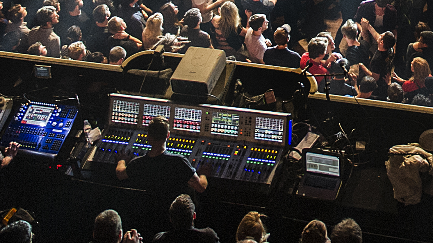 crowd at a prog gig