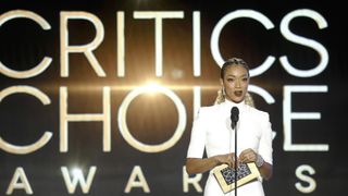 Sonequa Martin-Green at the Critics Choice Awards