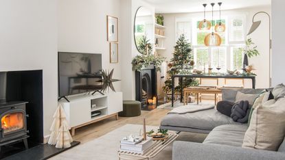  Decorating with Danish-designed pieces, natural materials and lots of tactile textures has put heart and soul into Katie and Russell’s stylish home