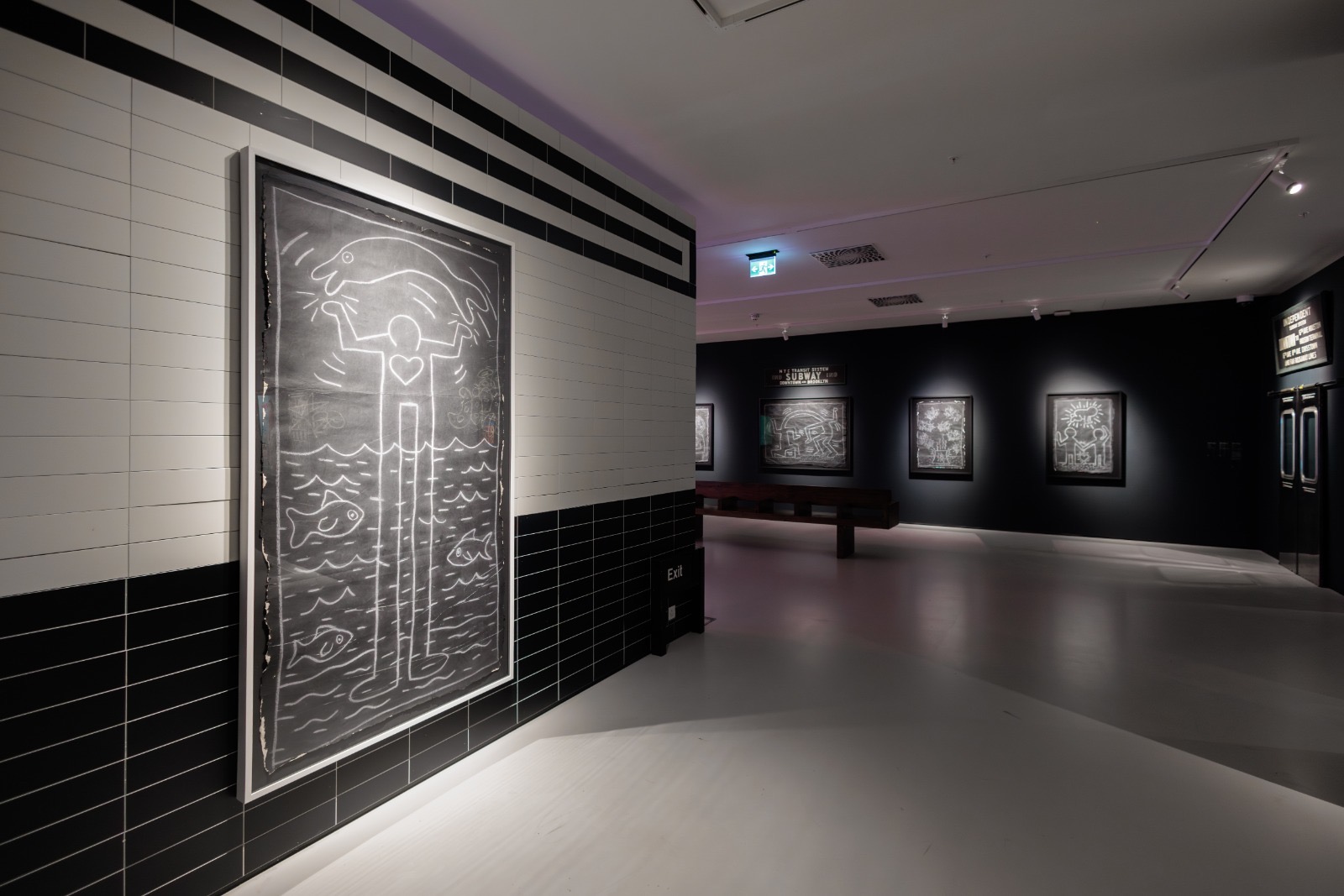 Keith Haring exhibition MOCO