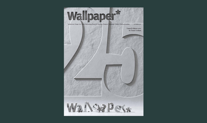 Daniel Arsham Wallpaper* cover October 2021 25th anniversary issue