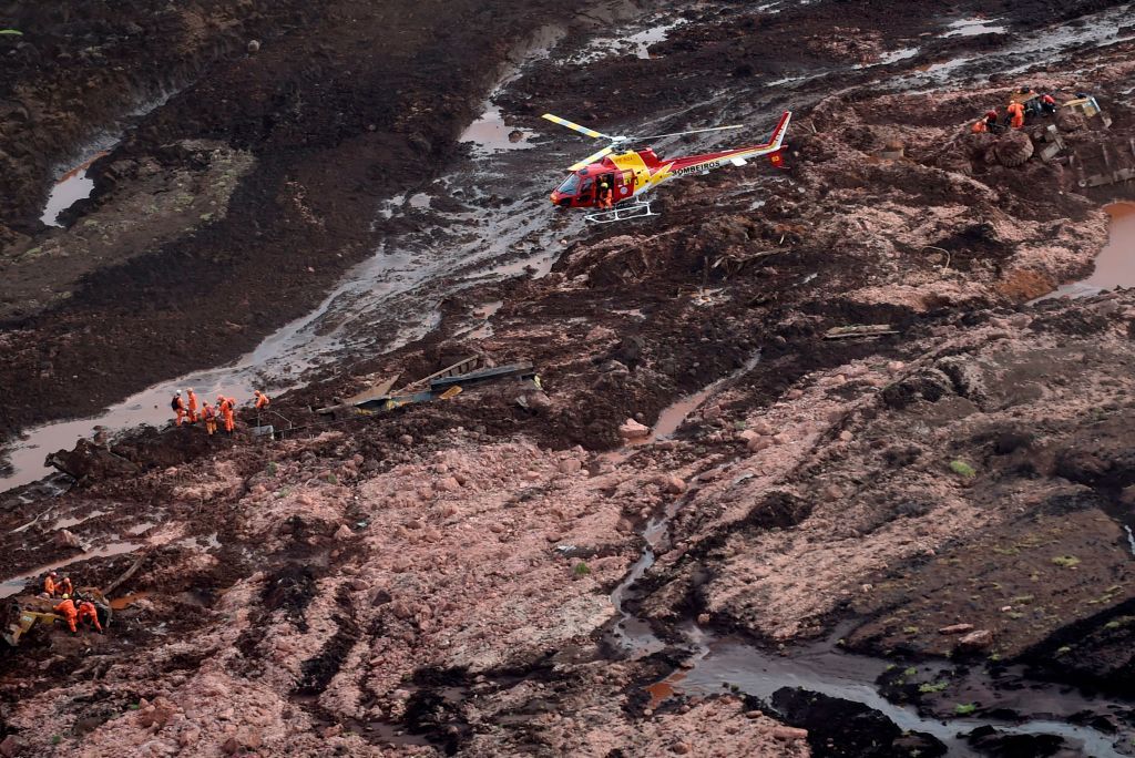 Brazil mining dam collapse.