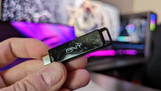 Image of PNY USB flash drives.