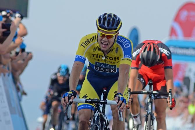 Nicolas Roche (Tinkoff-Saxo) paid for his attack, and finished third