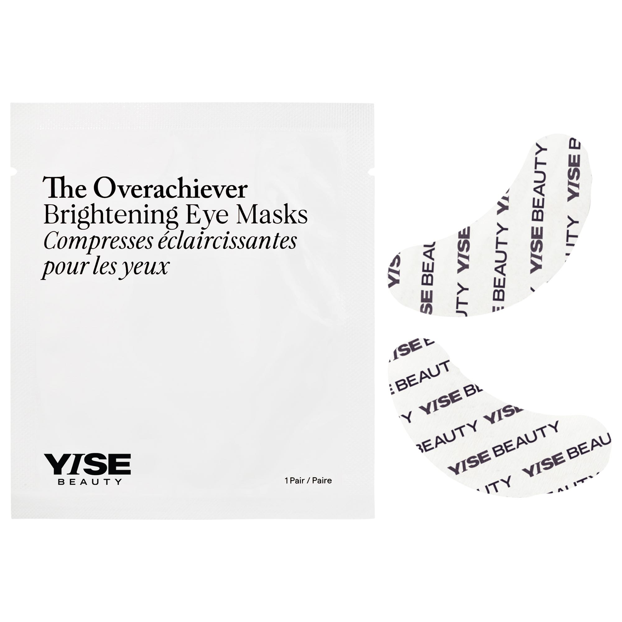 The Overachiever Brightening &amp;amp; Depuffing Eye Patches With Vitamin C