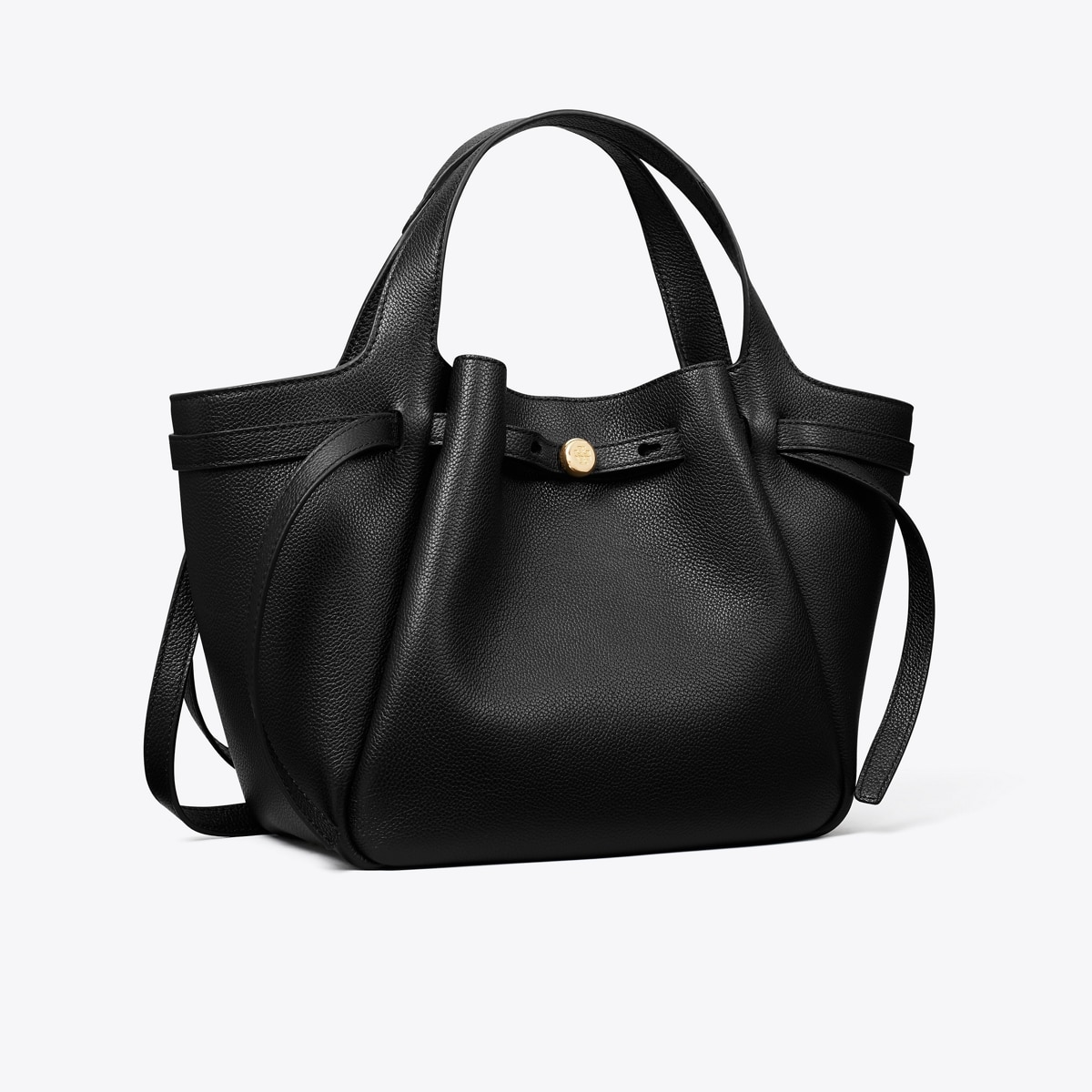 Small Romy Tote in Black, Size Os