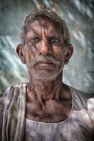 The portrait from india is a farmer who ask me to take his picture