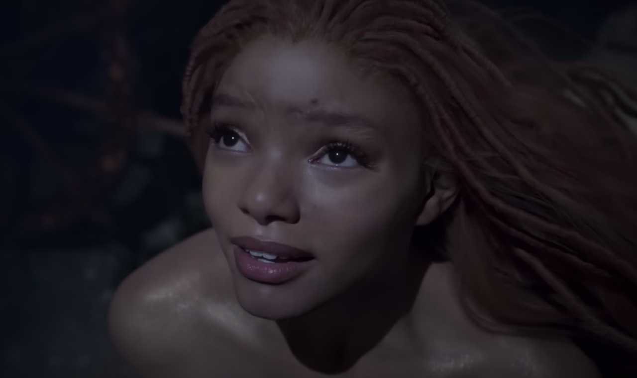 Halle Bailey in The Little Mermaid