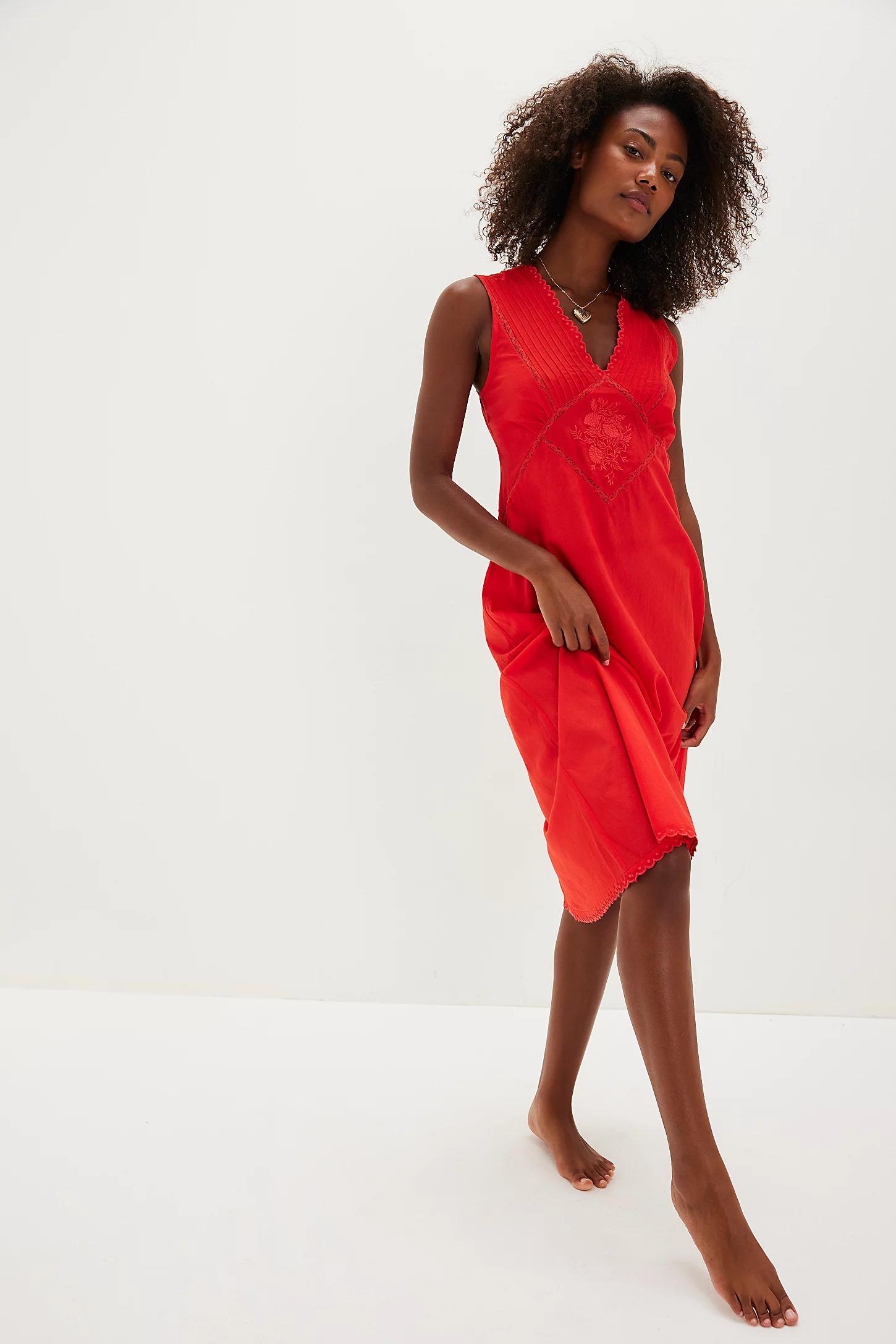 Free People, Me and You Midi Slip