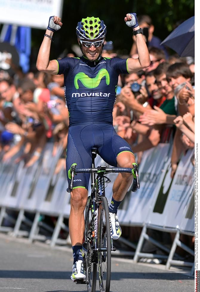 Alejandro Valverde (Movistar) wins Clasica San Sebastian