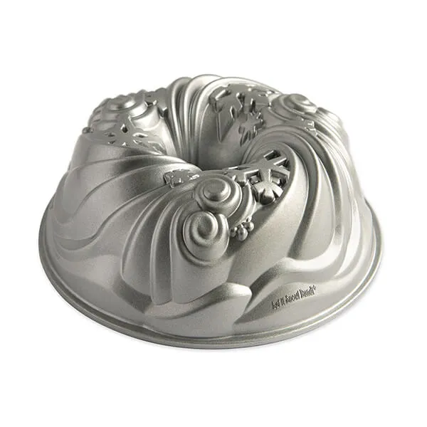 Nordic Ware Silver Let It Snow Bundt Pan