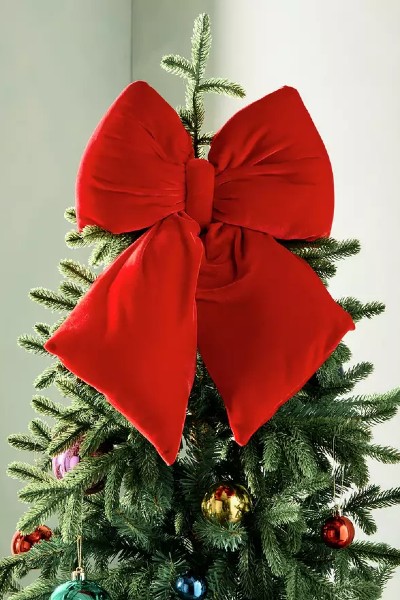 Habitat Large Red Bow Christmas Decoration